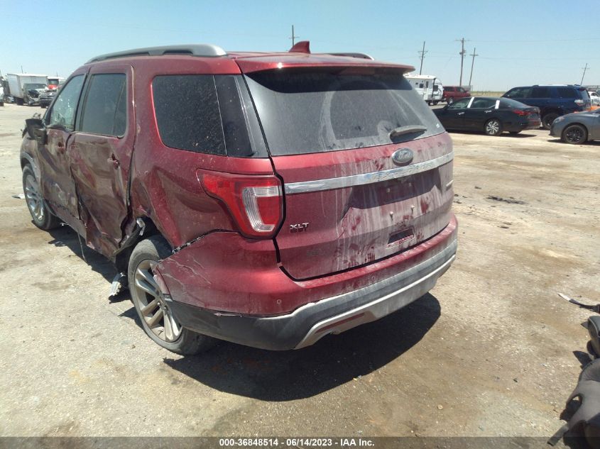 2016 FORD EXPLORER XLT - 1FM5K7D82GGC33349