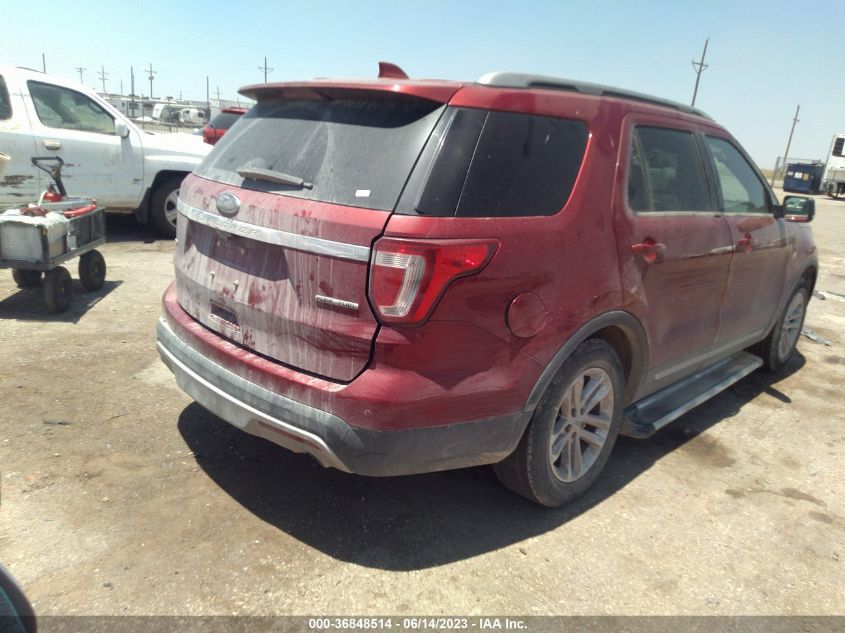 2016 FORD EXPLORER XLT - 1FM5K7D82GGC33349