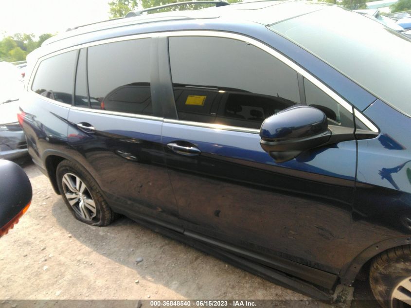 2016 HONDA PILOT EX-L - 5FNYF6H53GB032814