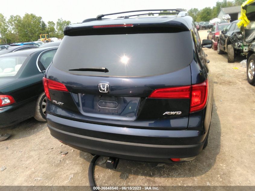 2016 HONDA PILOT EX-L - 5FNYF6H53GB032814