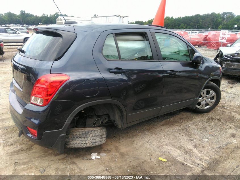 2018 CHEVROLET TRAX LS - 3GNCJKSB1JL406529