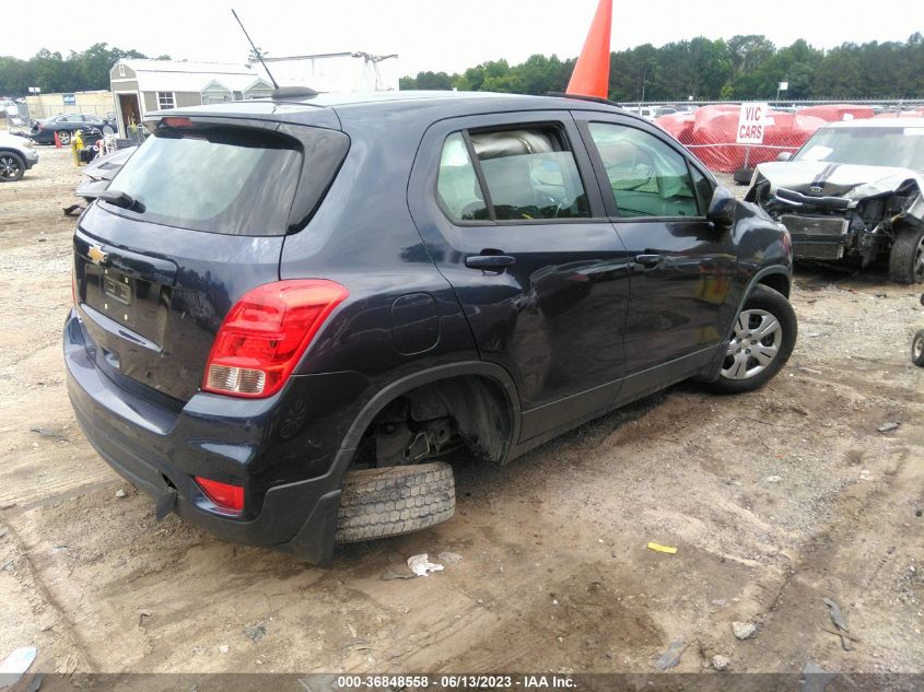 2018 CHEVROLET TRAX LS - 3GNCJKSB1JL406529