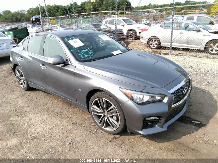2014 INFINITI Q50 SPORT - JN1BV7AR7EM682457