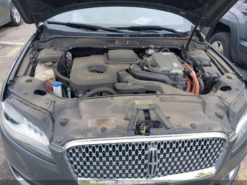 2017 LINCOLN MKZ HYBRID SELECT - 3LN6L5LU0HR634316