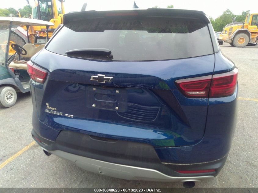 2023 CHEVROLET BLAZER LT - 3GNKBHR49PS102379