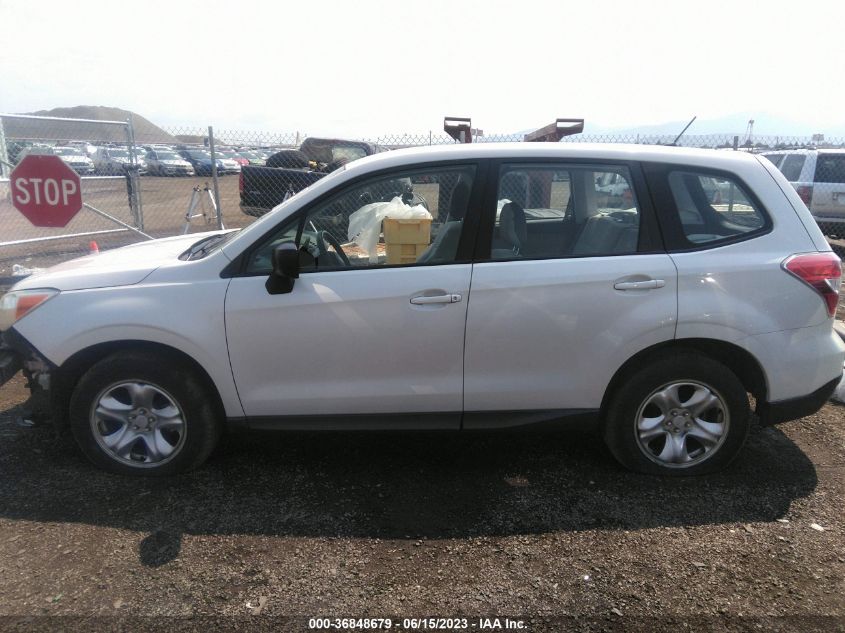 2014 SUBARU FORESTER 2.5I - JF2SJAAC1EH408151