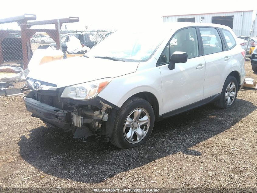 2014 SUBARU FORESTER 2.5I - JF2SJAAC1EH408151