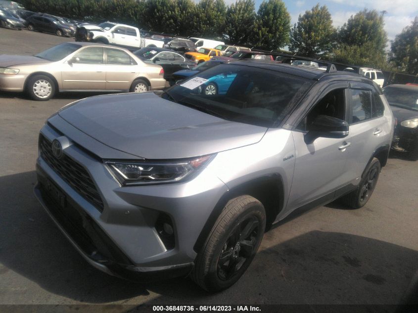 2021 TOYOTA RAV4 HYBRID XSE - 2T3E6RFV7MW013535