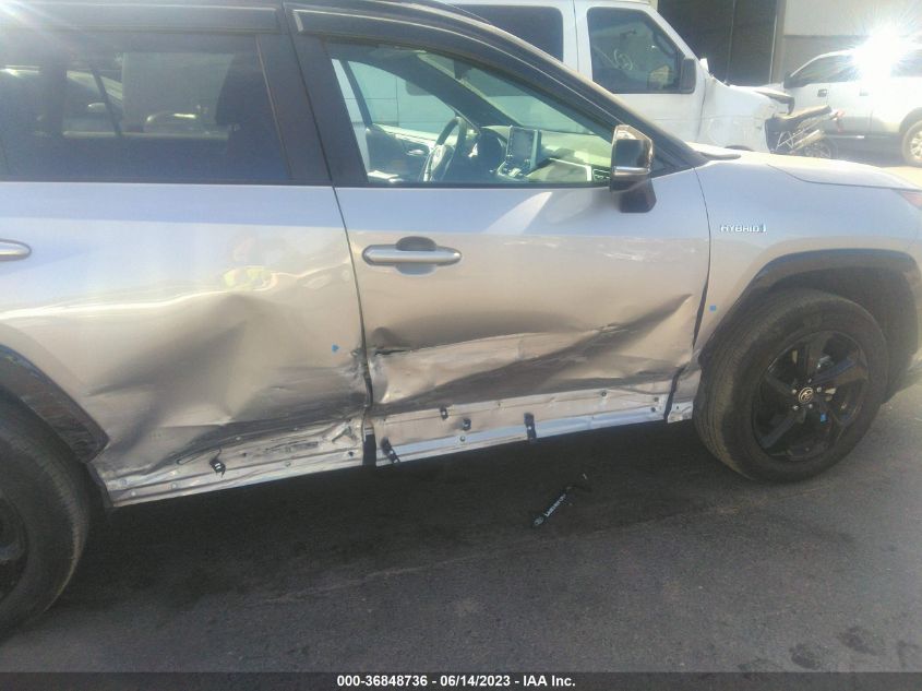 2021 TOYOTA RAV4 HYBRID XSE - 2T3E6RFV7MW013535