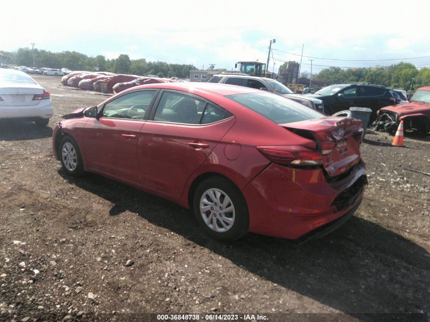2018 HYUNDAI ELANTRA SE - 5NPD74LF2JH311485
