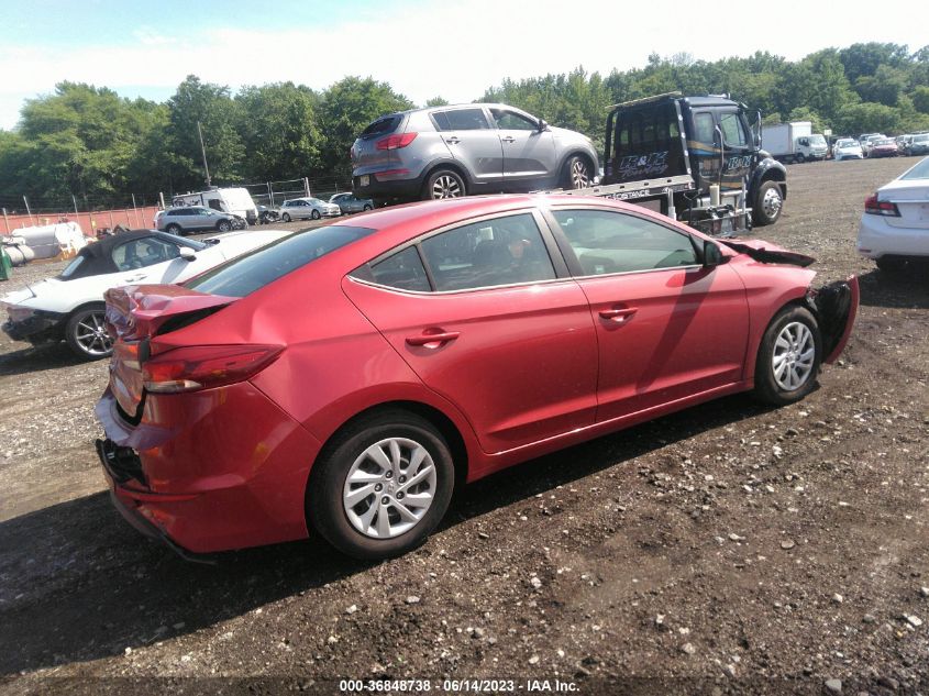 2018 HYUNDAI ELANTRA SE - 5NPD74LF2JH311485