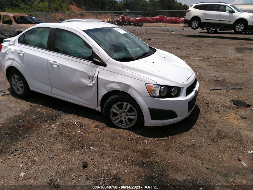 2013 CHEVROLET SONIC LT - 1G1JC5SH3D4242834