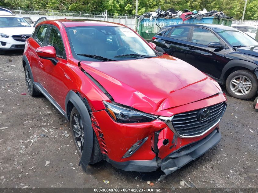 2016 MAZDA CX-3 GRAND TOURING - JM1DKBD77G0113629