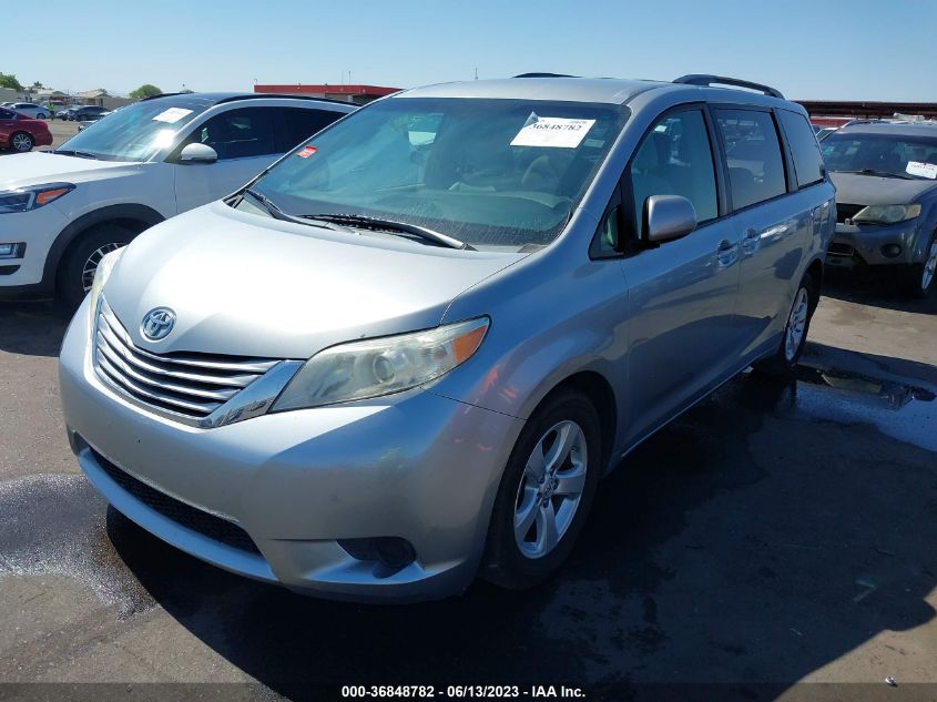 2015 TOYOTA SIENNA LE - 5TDKK3DC7FS574853