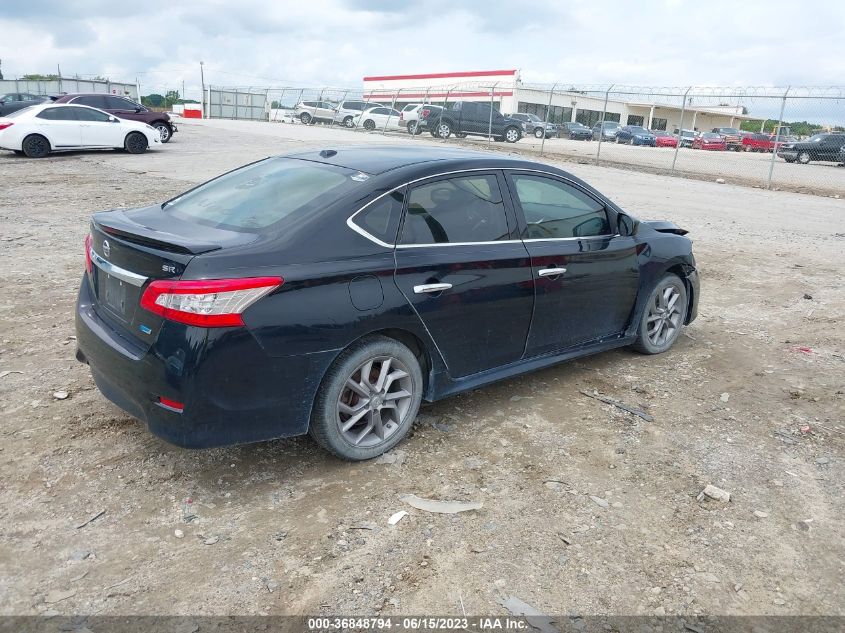 2014 NISSAN SENTRA SR - 3N1AB7AP9EY330657