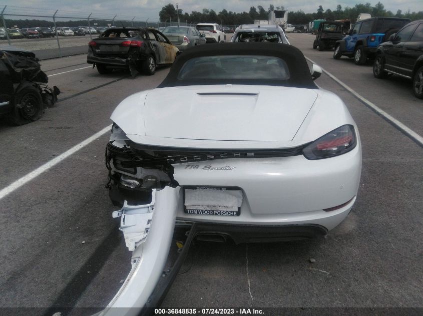 2018 PORSCHE 718 BOXSTER - WP0CA2A89JS211035