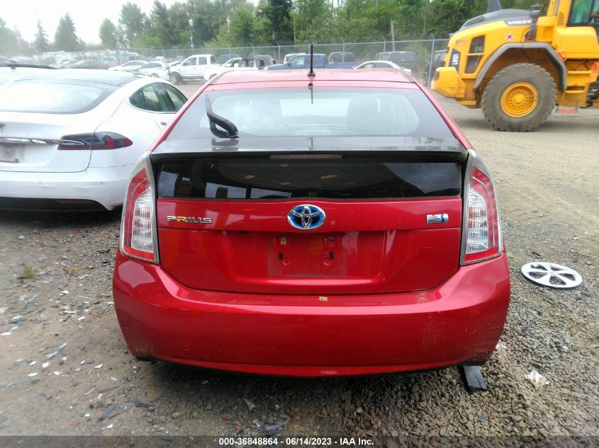2015 TOYOTA PRIUS - JTDKN3DU1F1923163