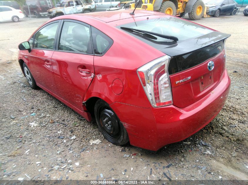 2015 TOYOTA PRIUS - JTDKN3DU1F1923163