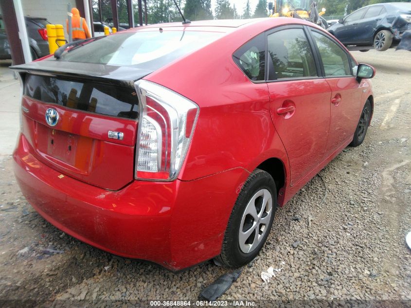 2015 TOYOTA PRIUS - JTDKN3DU1F1923163