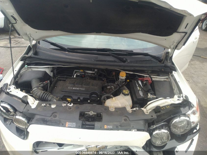 2014 CHEVROLET SONIC RS - 1G1JG6SB3E4112737
