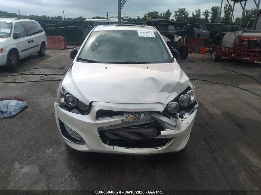 2014 CHEVROLET SONIC RS - 1G1JG6SB3E4112737