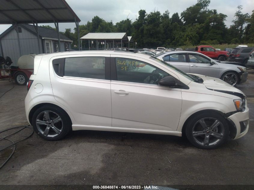 2014 CHEVROLET SONIC RS - 1G1JG6SB3E4112737