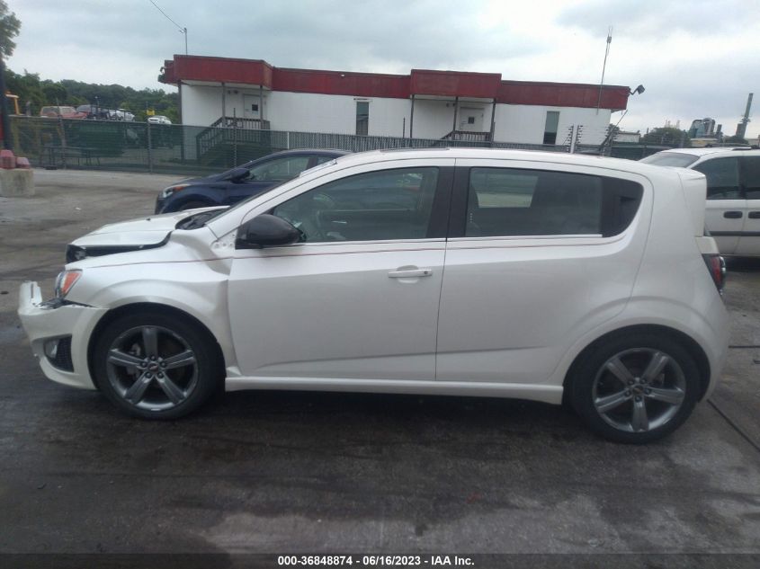 2014 CHEVROLET SONIC RS - 1G1JG6SB3E4112737