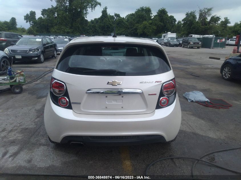 2014 CHEVROLET SONIC RS - 1G1JG6SB3E4112737