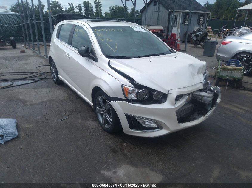 2014 CHEVROLET SONIC RS - 1G1JG6SB3E4112737