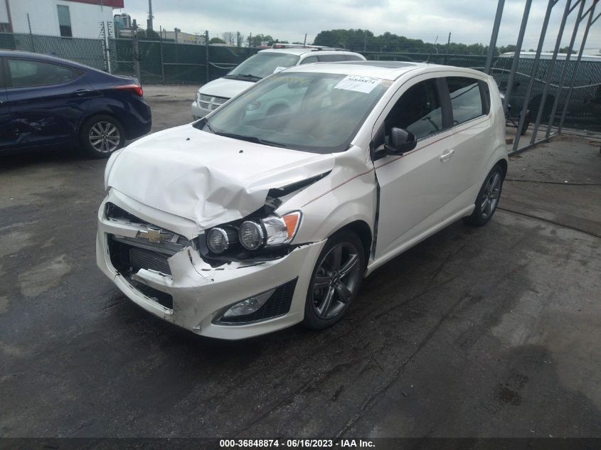 2014 CHEVROLET SONIC RS - 1G1JG6SB3E4112737