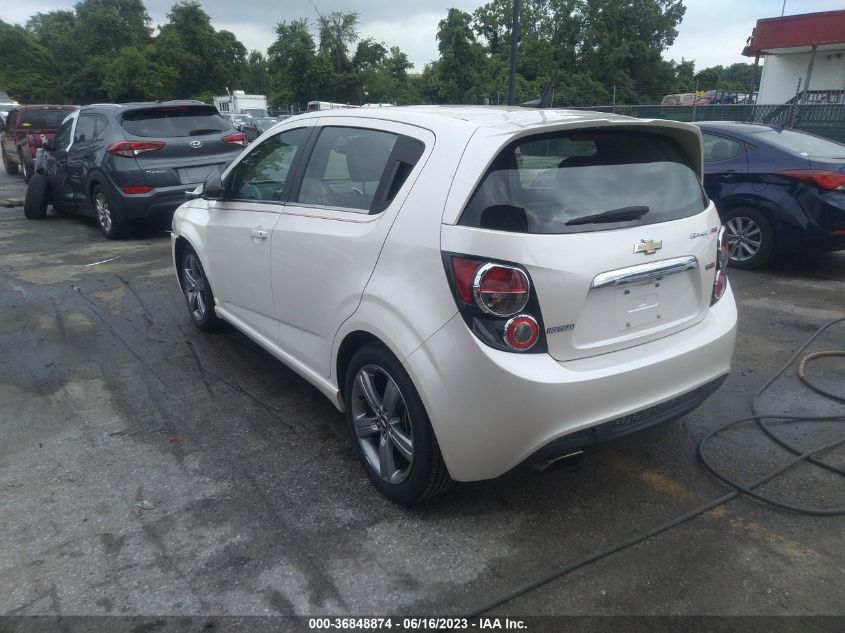 2014 CHEVROLET SONIC RS - 1G1JG6SB3E4112737
