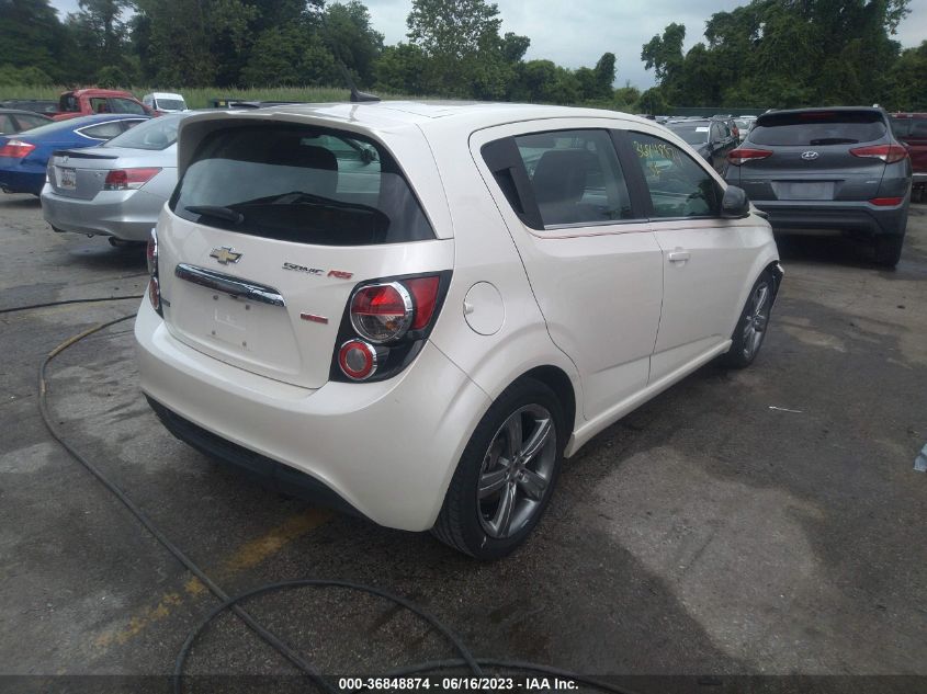 2014 CHEVROLET SONIC RS - 1G1JG6SB3E4112737