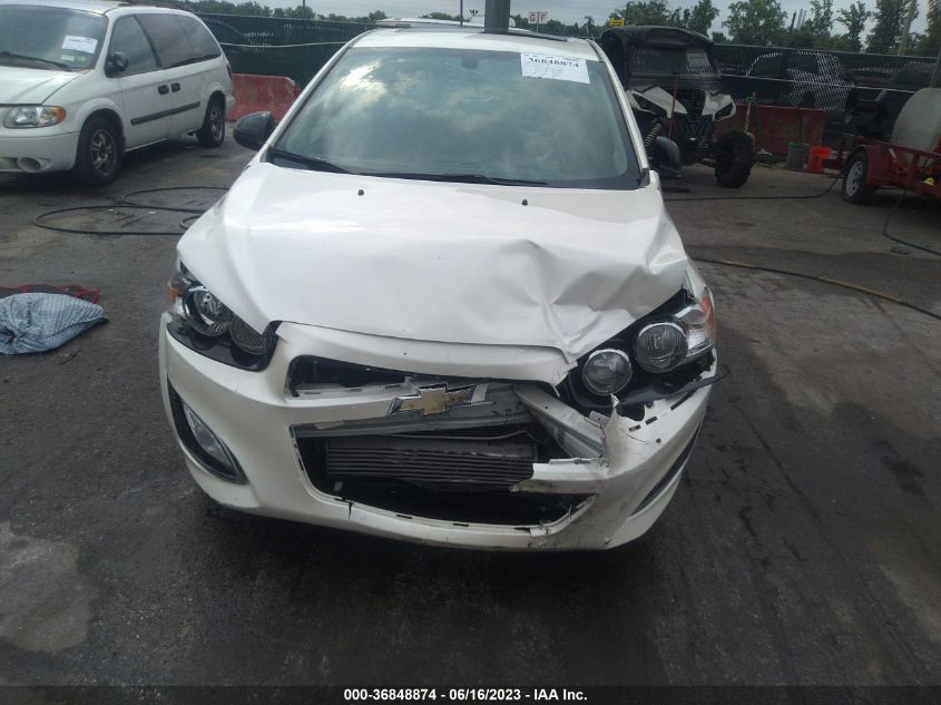 2014 CHEVROLET SONIC RS - 1G1JG6SB3E4112737