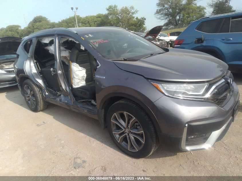 2021 HONDA CR-V HYBRID TOURING - 7FART6H98ME021792