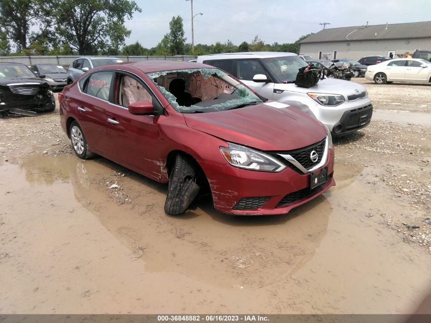 2016 NISSAN SENTRA SR/SL/S/SV/FE+ S - 3N1AB7AP5GY212754