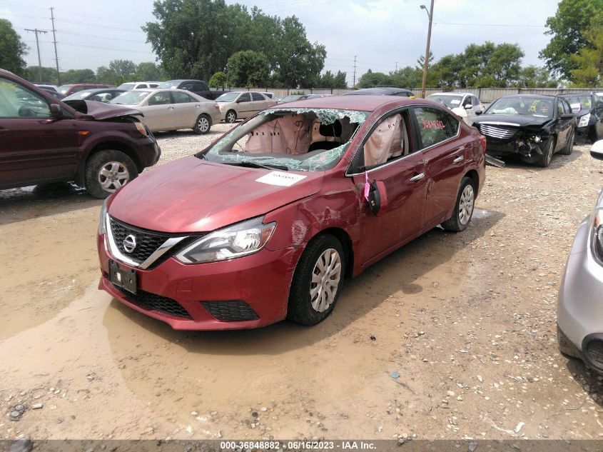 2016 NISSAN SENTRA SR/SL/S/SV/FE+ S - 3N1AB7AP5GY212754