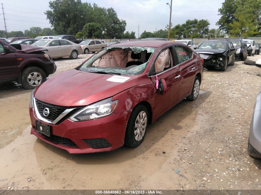 2016 NISSAN SENTRA SR/SL/S/SV/FE+ S - 3N1AB7AP5GY212754