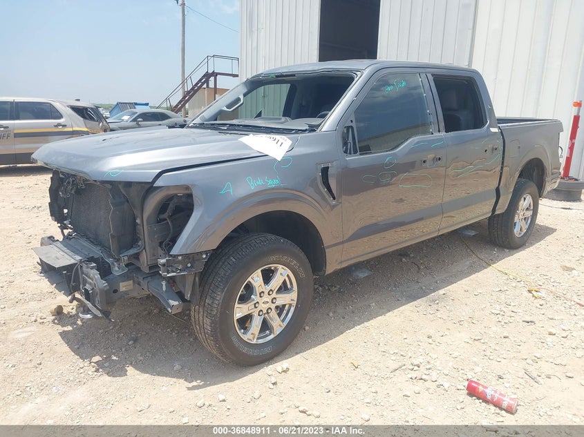VIN 1FTEW1EP2MFC29086 2021 FORD F-150 XL/XLT/LARIAT