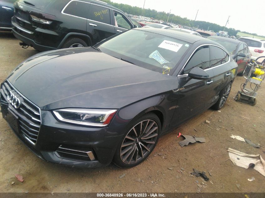 2018 AUDI A5 SPORTBACK PREMIUM PLUS - WAUBNCF56JA027680