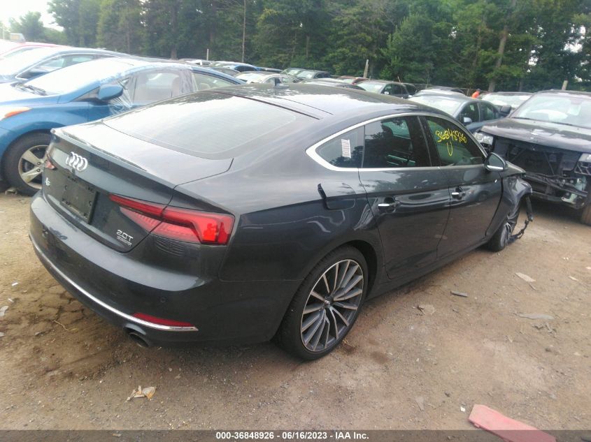 2018 AUDI A5 SPORTBACK PREMIUM PLUS - WAUBNCF56JA027680