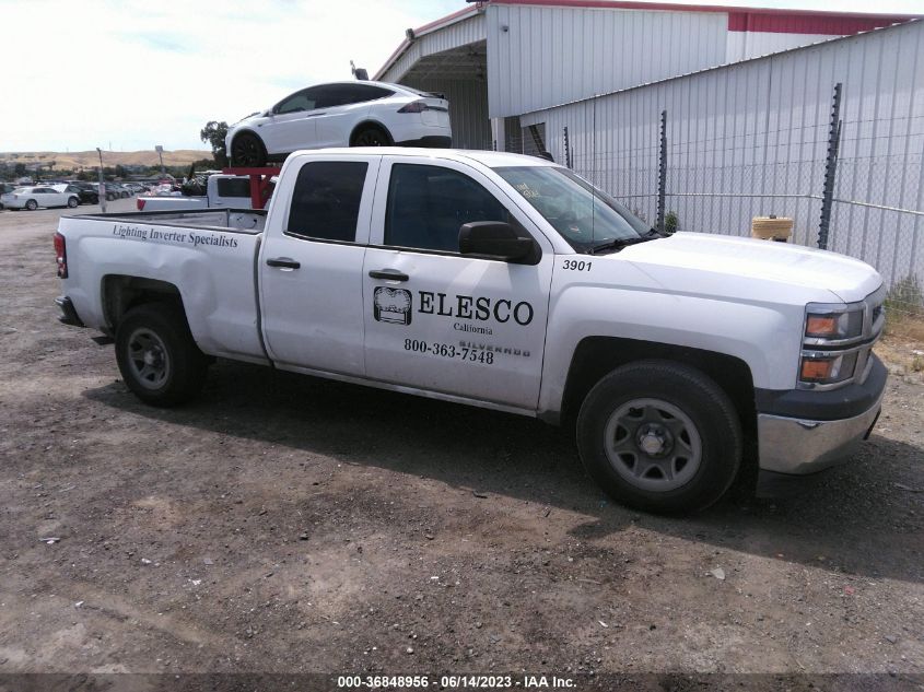 2014 CHEVROLET SILVERADO 1500 WORK TRUCK - 1GCRCPEH5EZ303901