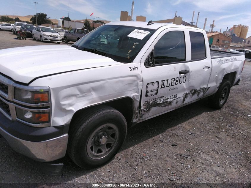 2014 CHEVROLET SILVERADO 1500 WORK TRUCK - 1GCRCPEH5EZ303901