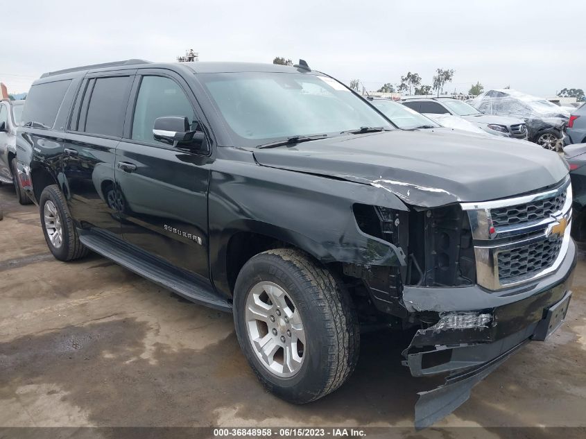 2019 CHEVROLET SUBURBAN C1500 LT - 1GNSCHKC0KR12996