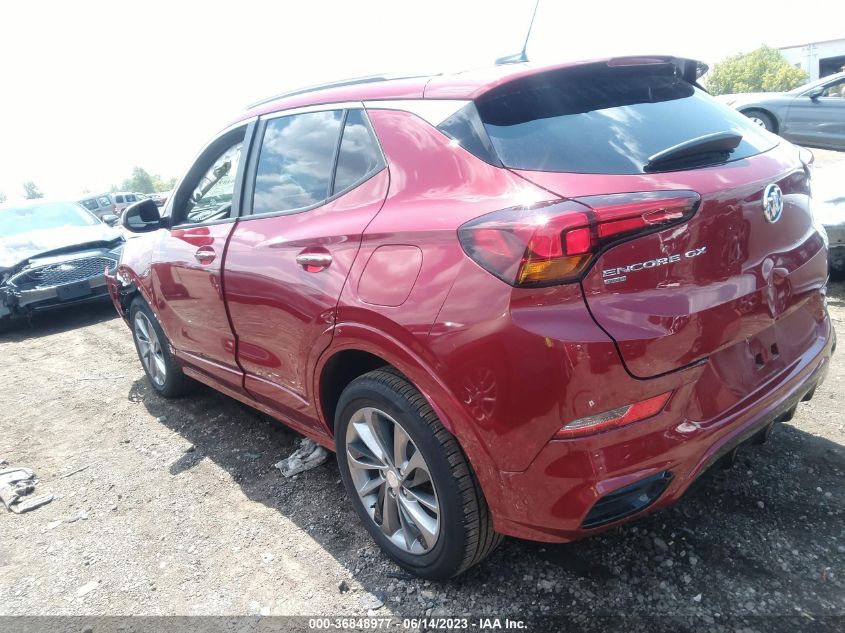 2020 BUICK ENCORE GX SELECT - KL4MMESL4LB110742