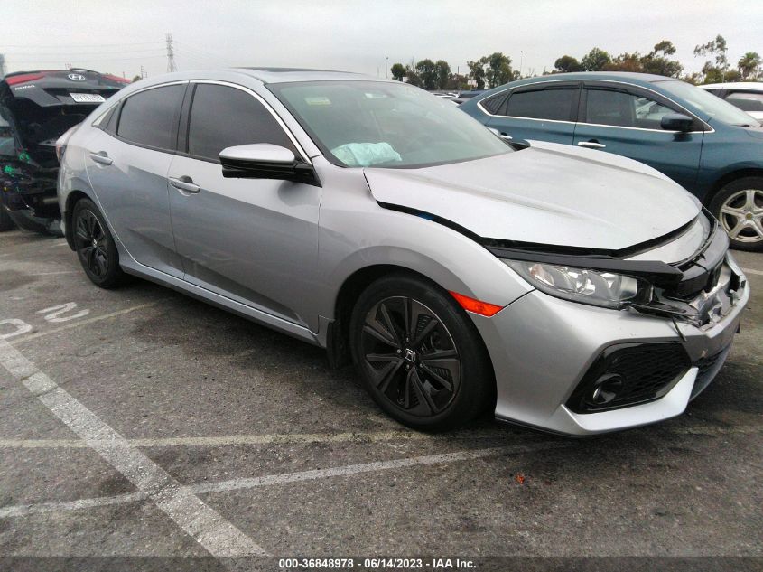 2018 HONDA CIVIC HATCHBACK EX - SHHFK7H57JU431417