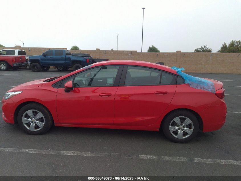 2017 CHEVROLET CRUZE LS - 1G1BC5SM0H7249245