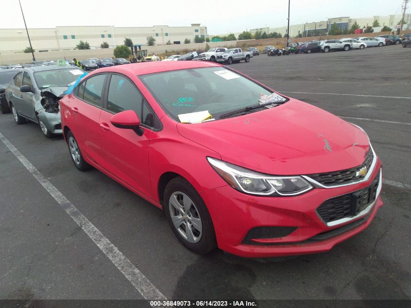 2017 CHEVROLET CRUZE LS - 1G1BC5SM0H7249245