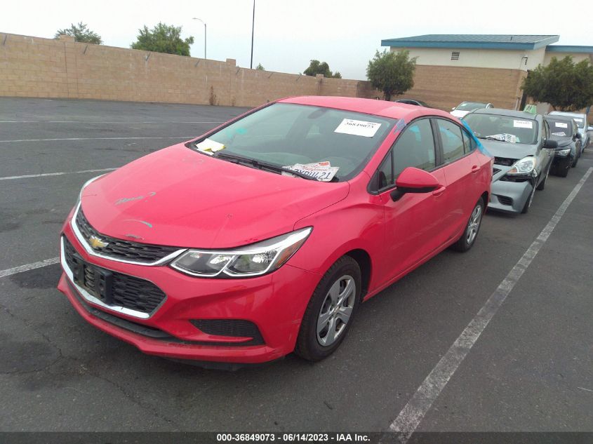 2017 CHEVROLET CRUZE LS - 1G1BC5SM0H7249245
