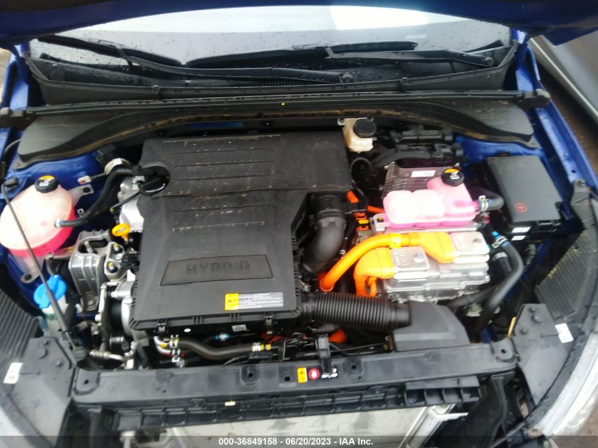 2022 HYUNDAI IONIQ HYBRID SE - KMHC75LC3NU266135