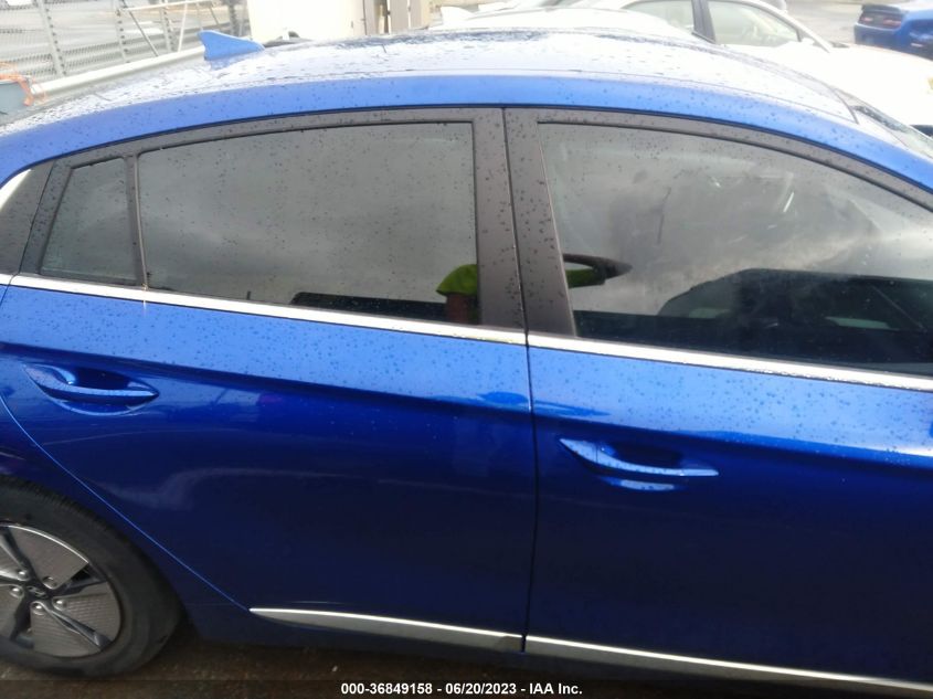 2022 HYUNDAI IONIQ HYBRID SE - KMHC75LC3NU266135